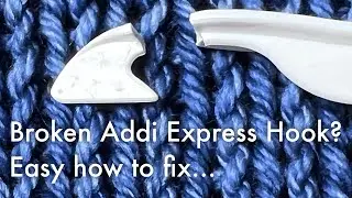 Легко! Почините сломанные крючки на вязальной машине Addi Express Kingsize.