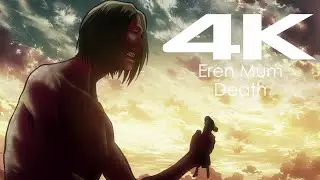 [4K] Eren's Mothers Death | Attack on Titan Season 1 - Eng Sub