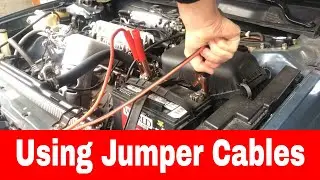 How To Use Jumper Cables On A Dead Battery (JUMP START TIPS) | Handy Hudsonite