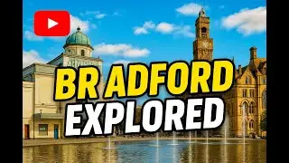 Bradford City Center 4K Tour & Island of Foam New Experienced
