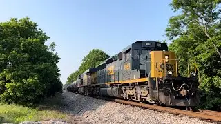 CSX SD40-3 4063 Leads 60mph Local L848-26 on 5/26/23