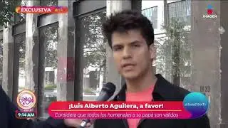 Luis Alberto Aguilera en Cuando sale el sol