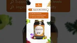 Vajayu-50 | Boost Stamina & Vitality Naturally | Ayurvedic Energy Tonic for Men💪