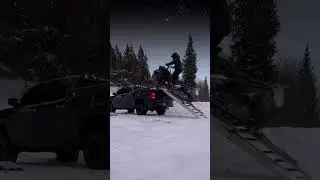 Ryan Wachendorfer Loading a Snowmobile onto a Marlon Sled Deck: Day or Night, We've Got You Covered!
