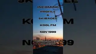 1999-11-14 Profile & Skibadee on Kool FM #koolfm #drumandbass #jungle #dnb #pirateradio