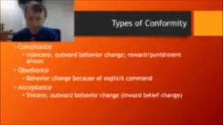 Conformity: Acceptance