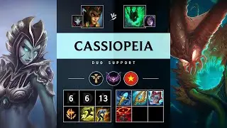 Cassiopeia Support vs Thresh - VN Master Patch 25.16