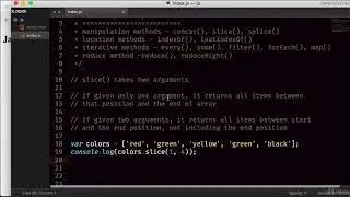 039 Array manipulation methods