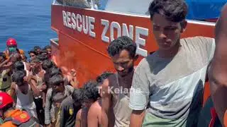 Tim Search And Rescue (SAR) Provinsi Aceh Evakuasi Etnis Rohingya