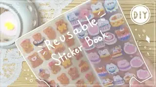 ◗ Libreta Para Stickers Reusable ◖ (Tutorial ♡)