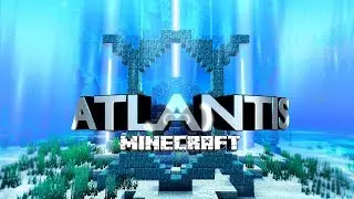 Minecraft: Atlantis - Pt 28 - Skeleton mob farm (failed water elevator)