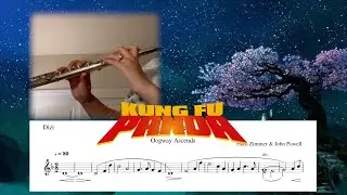 Oogway Ascends (Kung Fu Panda) Flute Cover with sheet music