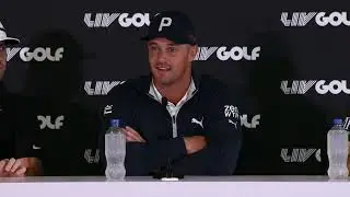DeChambeau, Wolff & Ancer Tuesday Press Conference 2022 LIV Golf Invitational Series Portland