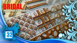 Simple Jaali Mehndi Design | Class 32 | Beginners Mehndi Tutorial
