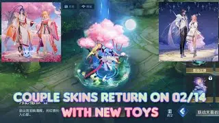 COUPLE SKINS RETURN ON 02/14 WITH NEW TOYS | HONOR OF KINGS