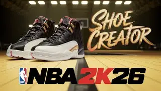 NBA 2K26 Shoe Creator: Jordan 12 