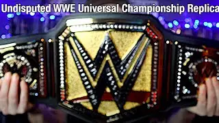 Undisputed WWE Universal Championship Replica Unboxing