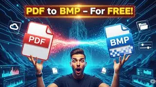 How To Convert PDF To BMP For Free