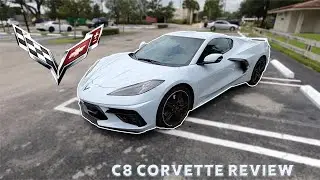2020 C8 Corvette REVIEW! * In-depth walkaround w/ driving footage, startup & revs, launch control