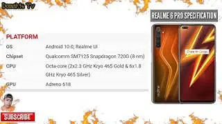 REALME 6 PRO-SPECIFICATIONS