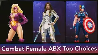 Combat Female Alliance Battle: Top choices | ABX - Marvel Future Fight