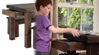 Wansbeck Dining Table ‑ Funky Chunky Furniture