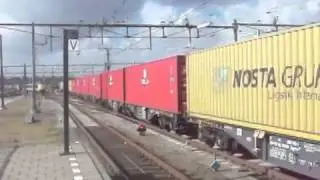 Nosta Shuttle ES 64 F4 109 vertrekt te Amersfoort 01 03 2015