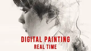 Digital Painting - Real Time - after Yizheng Ke