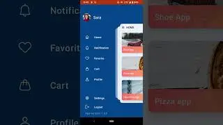 Dashboard Side Menu Navigation Animation using Jetpack Compose