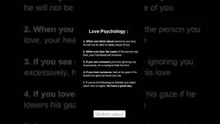 Psychology Facts About Love That Will Blow Your Mind 💘 | Love Signs Explained | Wisdom_Weave