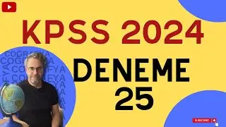 2024 KPSS COĞRAFYA | DENEME-25 Genel Tekrar | Ferhat VAROL