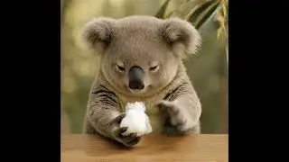 KOALA TOTO Handmade #slowlife #cute #koalaasmr #koala #handmade