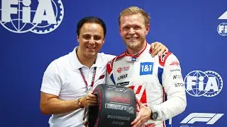 Magnussen vs Verstappen Q3 Lap Onboard Brazil 2022 With telemetry