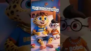 Crushed Pillow Chaos! 🛏️😂 Beboy & Bobo Funny Short
