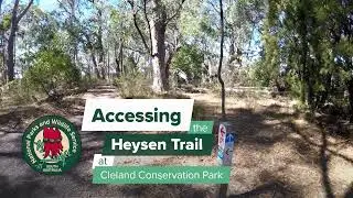 Accessing the Heysen trail at Cleland Conservation Park