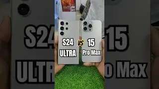 Samsung Galaxy S24 Ultra против iPhone 15 Pro Max