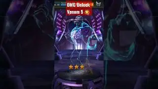 😱 Unlock Venom 5 Star 🌟 #gaming #shorts #gamemarvel
