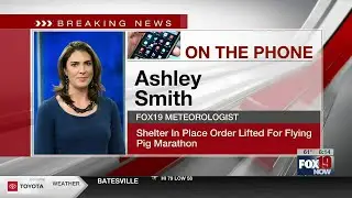 FOX19 NOW's Ashley Smith discusses shelter-in-place initially ordered for Flying Pig runners