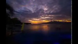 Subic Bay - Sunset Over Kamana Sanctuary - 4K Timelapse