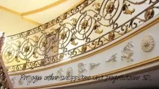 Ringhiere per le scale in ferro battuto - UkrKovka