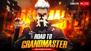 🔴[Live] Grand Master Rank Push - Free Fire Telugu Live - #freefirelivetelugu