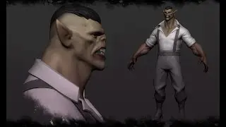Creation of game character, WIP.