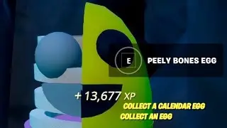 DAY 17 🔍 WHERE IS PEELY BONES EGG? How YOU Can Find it? Fortnite EGG HUNT 2 Calendar Eggs Location