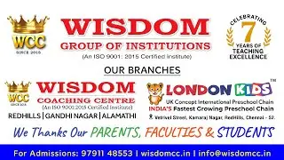 History of Wisdom Group of Institutions- Wisdom Coaching Centre| London Kids International Preschool
