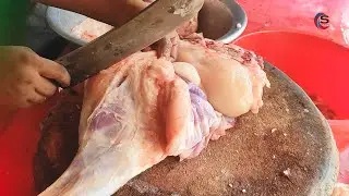 Incredible Lamb Cutting kills | Amazing Mutton Cleaning Skills | Goat Meat Cutting | @cuttingstore