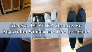 Rese&ntilde;a del SPIEZ Zapatos de Seguridad Unisex con Puntera Compuesta, Comodos Zapatillas de Trabajo a