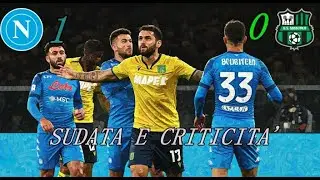 SUDATA VITTORIA .Napoli 1 Vs Sassuolo 0 Reazione al match. 21&deg; Giornata STG 2025/26