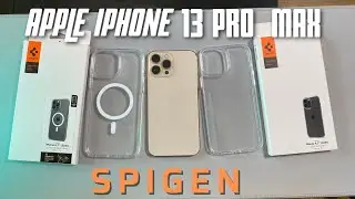 iPhone 13 Pro Max Case Ultra Hybrid MagSafe Compatible & Spigen Case Liquid Crystal
