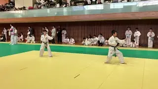 1st JAPAN CUP（Day2）Patterns 11-12 years old Male Green belt Final《型》少年部 男子 緑帯（11-12才）決勝