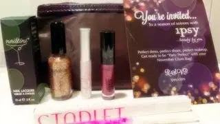 November 2012 Ipsy/Glam bag unboxing - Natalie's Creations